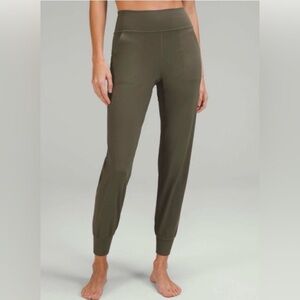 NWT Lululemon Align High-Rise Jogger Size 12 Full Length pants “Dark Olive”